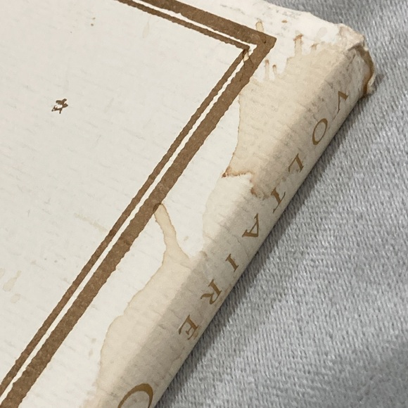 Hardcover Vintage Candide by Jean Francois Marie Arouet de Voltaire - Picture 5 of 14